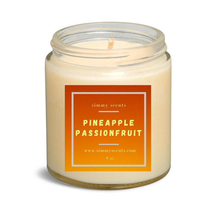 Simmy Scents Scented Single Wick Soy Candles | Eco-Friendly Natural Soy Wax | up to 25 Hours Burn Time | Strawberry & Other Fragrances | Traditional Room Aroma Decor | Perfume Ornaments