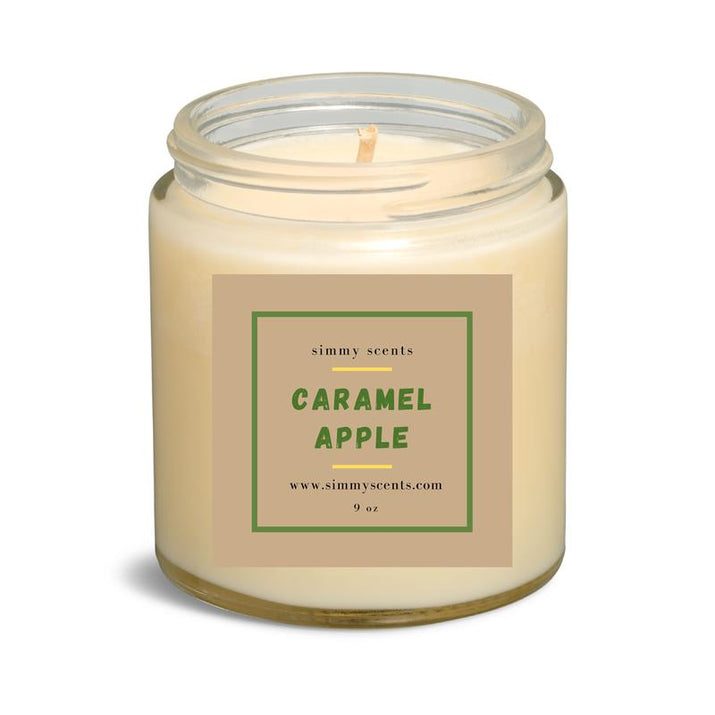 Simmy Scents Scented Single Wick Soy Candles | Eco-Friendly Natural Soy Wax | up to 25 Hours Burn Time | Strawberry & Other Fragrances | Traditional Room Aroma Decor | Perfume Ornaments